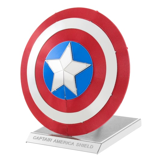 Metal Earth&#xAE; Marvel Avengers Captain America&#x27;s Shield 3D Metal Model Kit